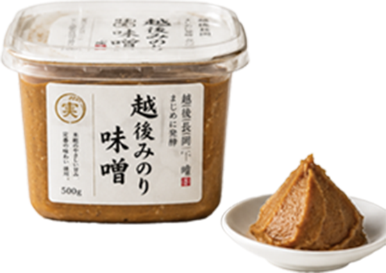 越後みのり味噌の商品イメージ