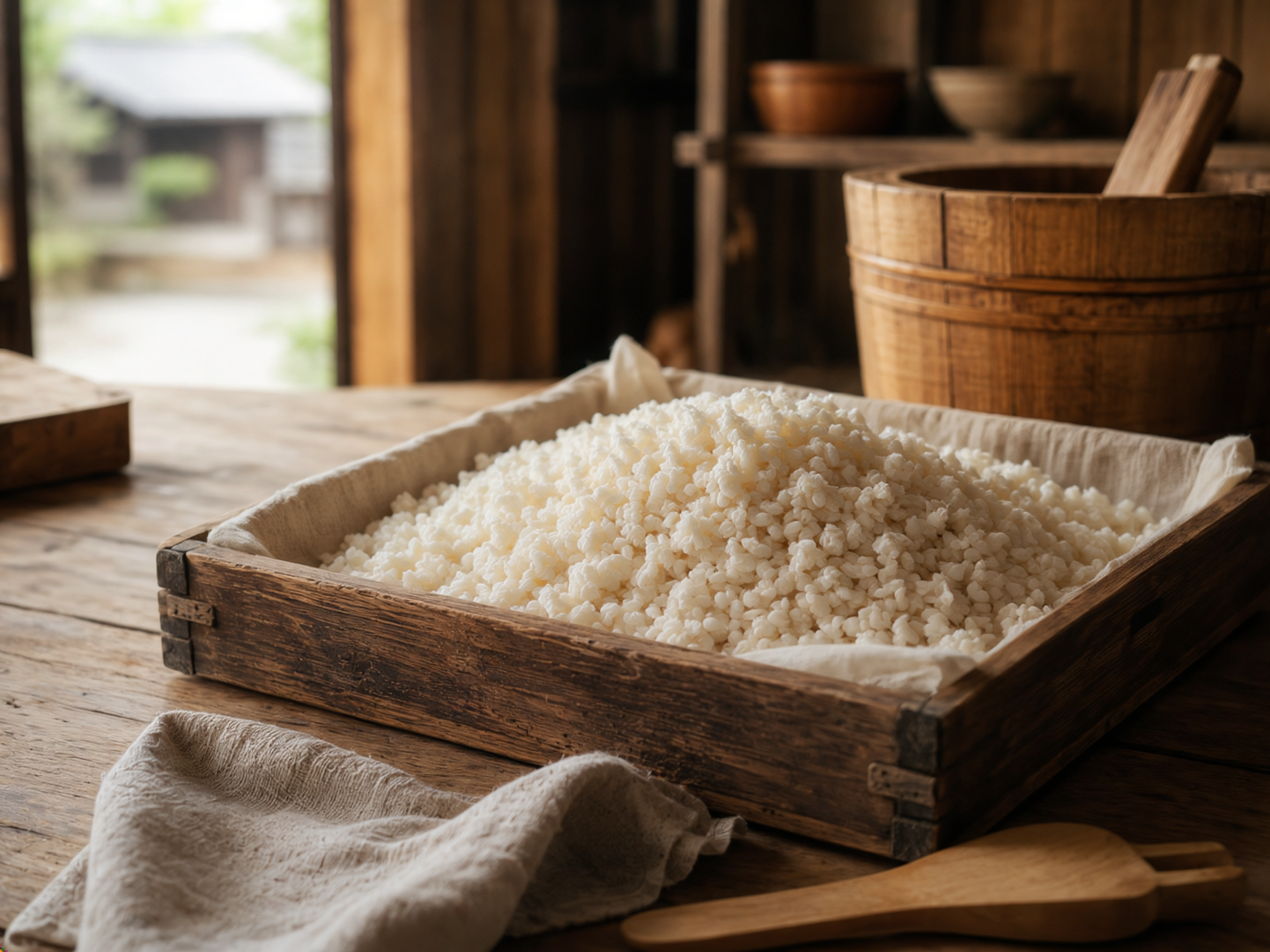丁寧に育てた米麹