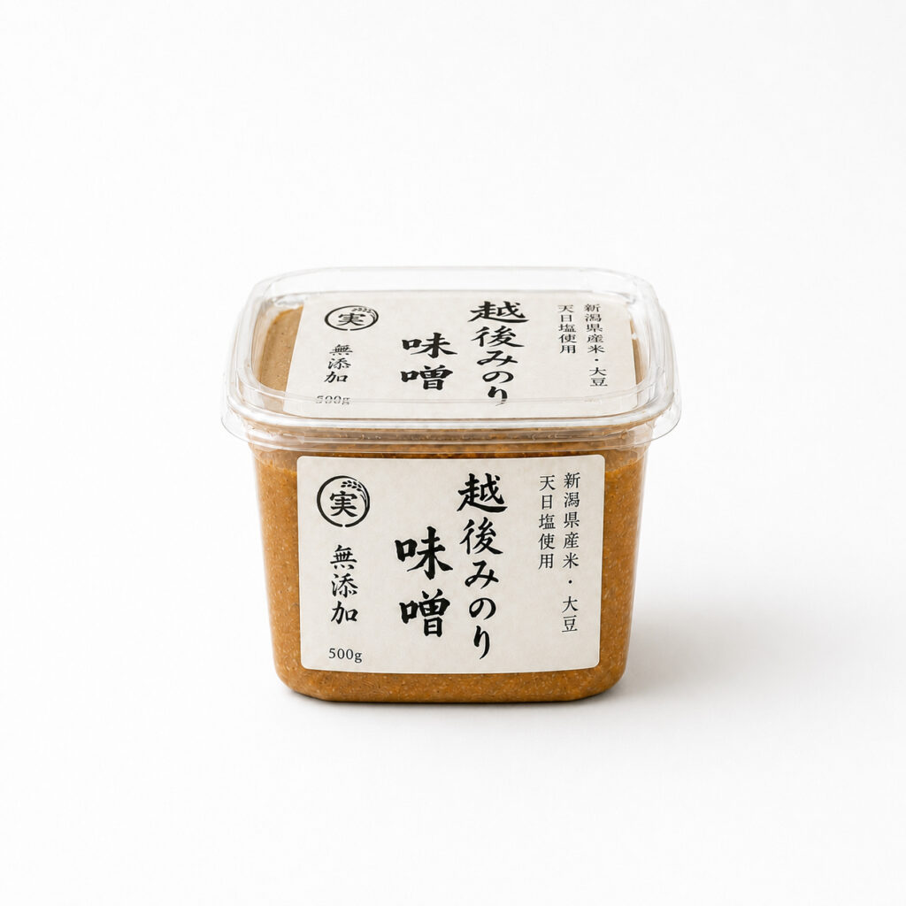 越後みのり味噌 500g